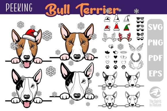 Download Bull Terrier PNG, SVG, Clipart, Cutfiles - Clipart Collection