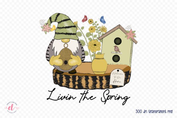 Download Spring Gnome PNG Sublimation Design - Sublimation Collection