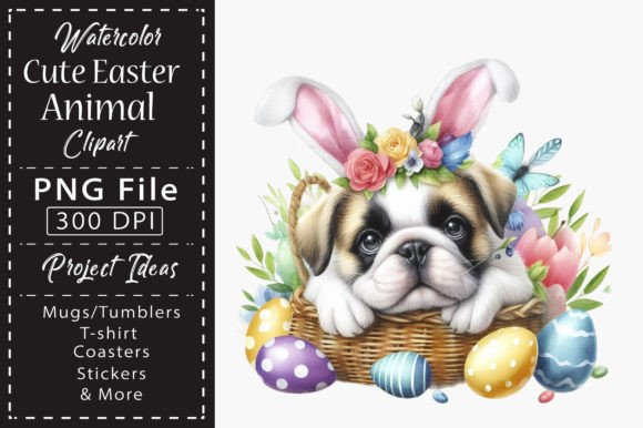 Download Watercolor Cute Easter Animal Clipart - Clipart Collection