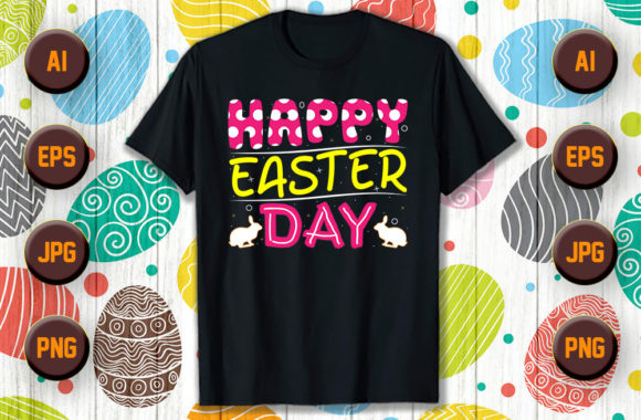 Download Happy Easter Typography T Shirt Design 2 - Design Collection