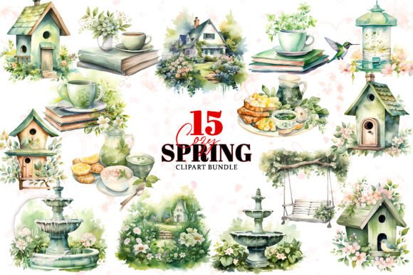 Download Spring Cottagecore Sublimation Clipart - Sublimation Collection