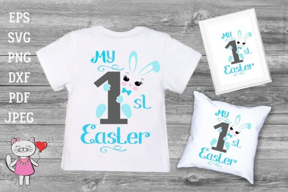 Download My First Easter Svg T-shirt Design Boy - Design Collection