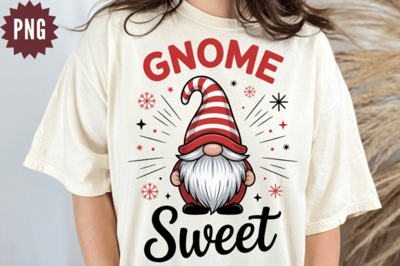 Download Gnome Sweet Sublimation Design - Design Collection