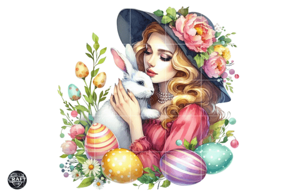 Download Easter Girl PNG,Easter Bunny Sublimation - Sublimation Collection