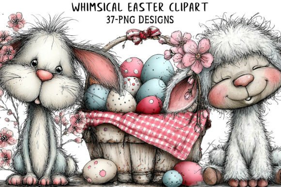 Download Whimsical Easter Clipart - Clipart Collection