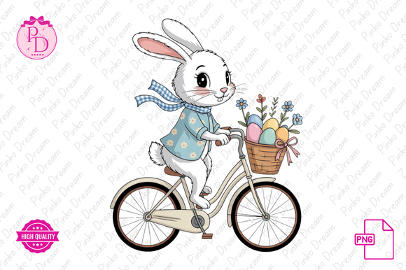 Download Cute Spring Bunnies Cottagecore Clipart - Clipart Collection