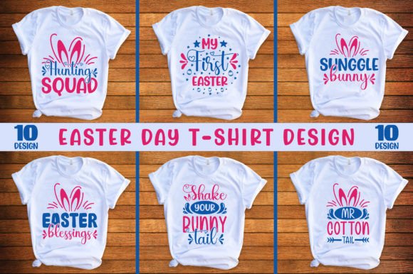 Download Easter Day T-Shirt Designs Bundle Vector - Design Collection