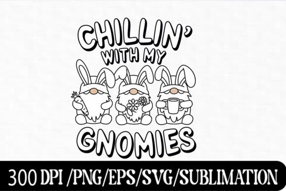 Download Funny Easter Gnome Bunny Design - Design Collection