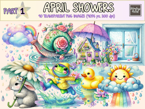 Download April Showers Clipart - Clipart Collection