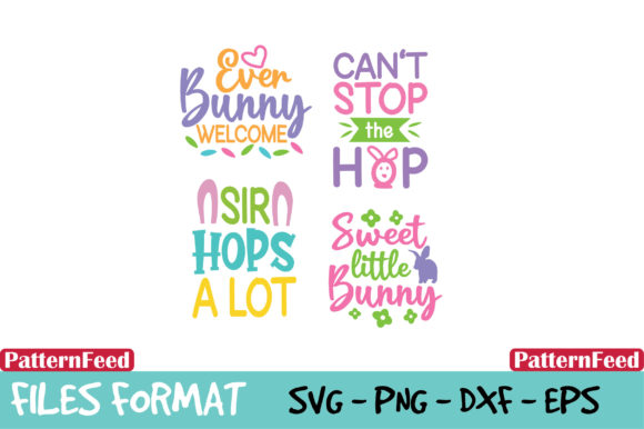 Download Funny Easter Design Bundle - Design Collection