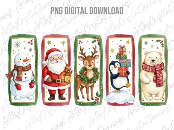 Download Festive Christmas Character Clipart PNG - Clipart Collection