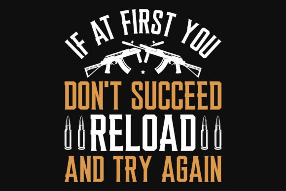Download Guns Typography Tshirt Design - Design Collection
