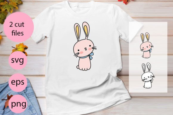 Download Cute Rabbit Svg,eps,png,clipart Graphic - Clipart Collection