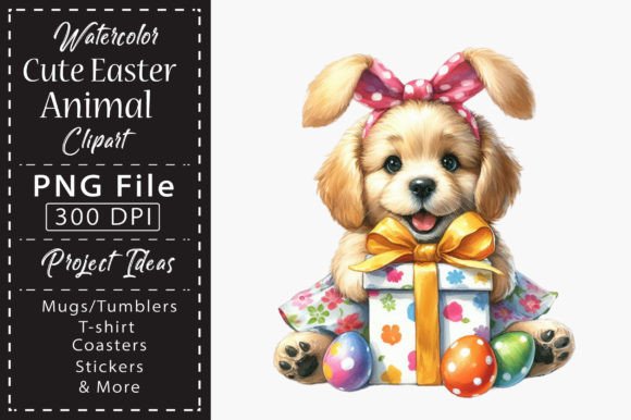 Download Watercolor Cute Easter Animal Clipart - Clipart Collection
