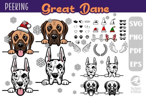 Download Great Dane PNG, SVG, Clipart &amp; Cutfiles - Clipart Collection