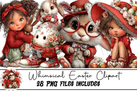 Download Whimsical Easter Clipart - Clipart Collection