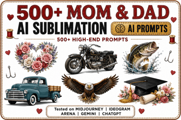 Download 500+ Mom &amp; Dad Sublimation Prompts PNG - Sublimation Collection