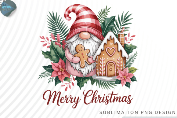 Download Gnome Gingerbread Christmas PNG Design - Design Collection