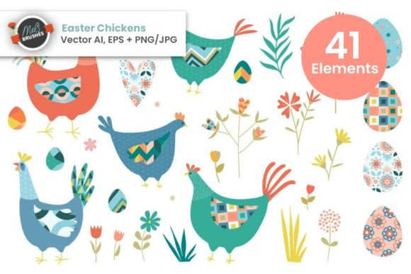 Download Easter Chicken Vector Clipart - Clipart Collection