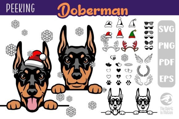 Download Doberman PNG, SVG, Clipart &amp; Cutfiles - Clipart Collection