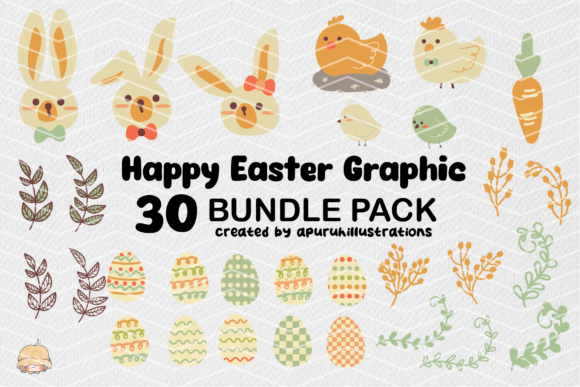 Download Happy Easter Boho Graphics Clipart - Clipart Collection