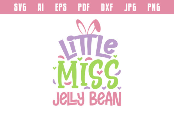 Download Little Miss Jelly Bean, Easter Design - Design Collection