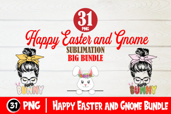 Download Happy Easter Gnome Sublimation Bundle - Sublimation Collection