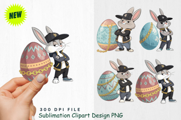 Download Hip Hop Bunny Easter Clipart, Bunny PNG - Clipart Collection