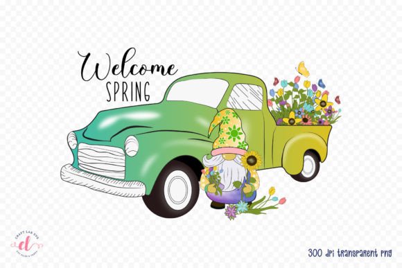 Download Spring Gnome PNG Sublimation Design - Sublimation Collection