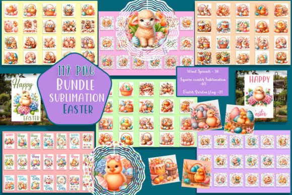 Download Easter Designs Bundle Sublimation - Sublimation Collection