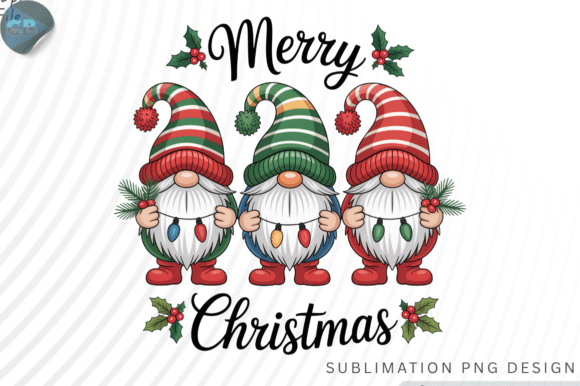 Download Merry Christmas Gnome PNG Design - Design Collection