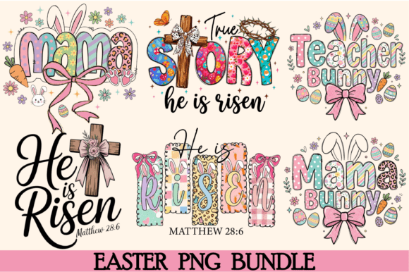 Download Easter PNG Bundle, Bunny Clipart SVG PNG - Clipart Collection