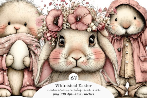 Download Whimsical Easter Clipart - Clipart Collection