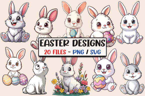 Download Cute Easter Sublimation Bundle SVG PNG - Sublimation Collection