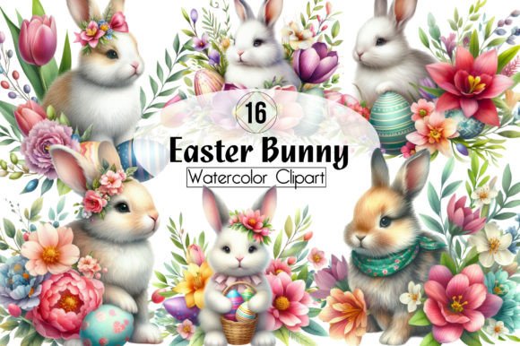 Download Easter Bunny Sublimation Clipart - Sublimation Collection