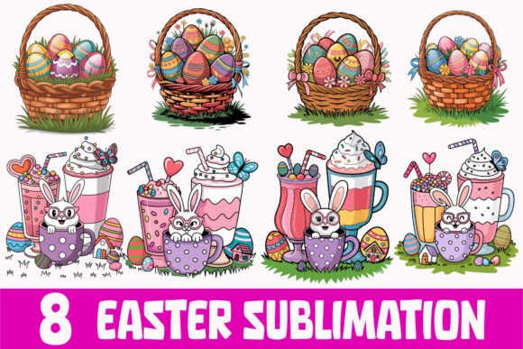 Download Easter Smoothie Sublimation PNG Bundle - Sublimation Collection