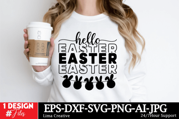 Download Hello Easter SVG Design - Design Collection
