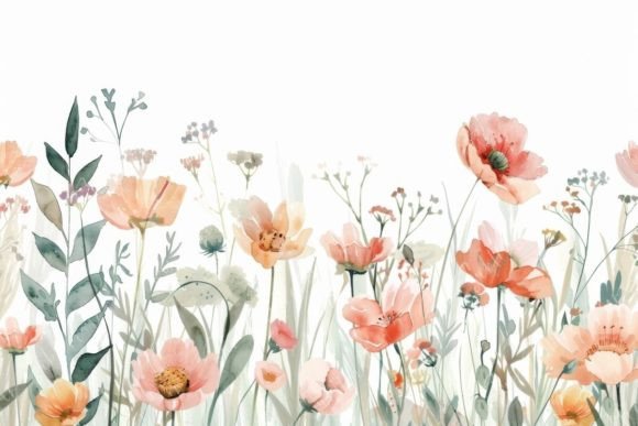 Download Delicate Watercolor Blooms - Premium Resources