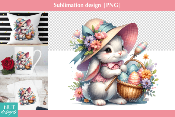 Download Easter Bunny PNG, Easter Sublimation PNG - Sublimation Collection