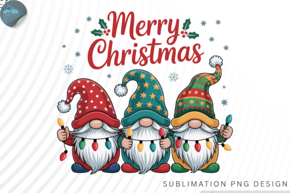Download Merry Christmas Gnome PNG Design - Design Collection