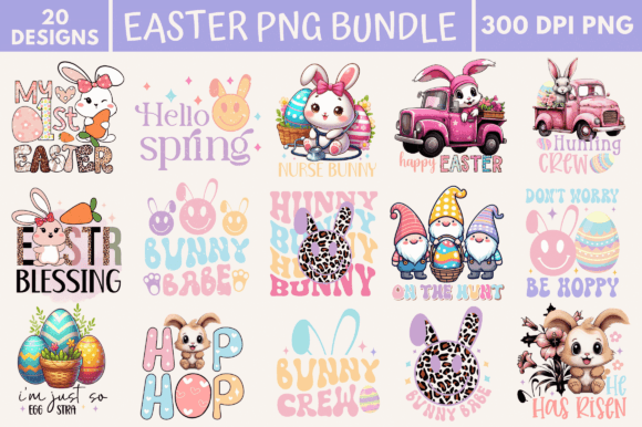 Download Easter Png Bundle, Easter Sublimation - Sublimation Collection