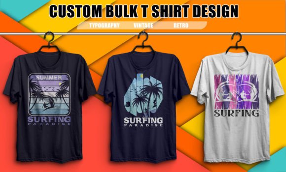 Download Retro Surfing Tshirt Bundle Design - Design Collection