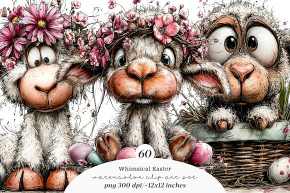 Download Whimsical Easter Clipart - Clipart Collection