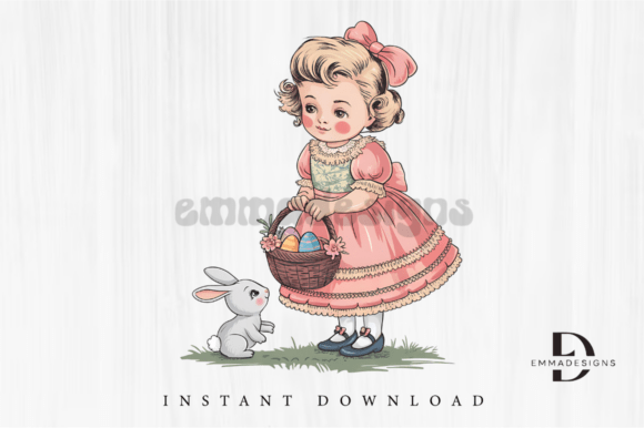 Download Vintage Easter Clipart, Spring Flowers - Clipart Collection