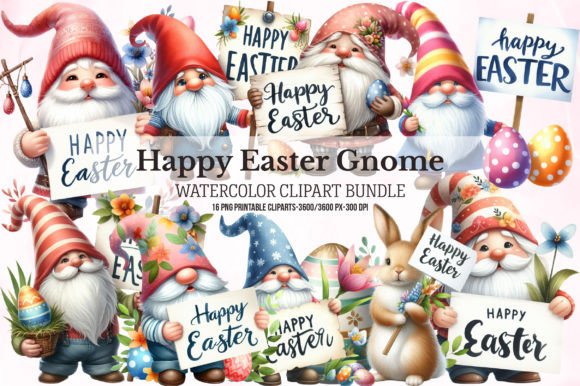 Download Happy Easter Gnome Sublimation - Sublimation Collection