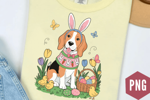 Download Cute Easter Dog Bunny Ears Clipart PNG D - Clipart Collection