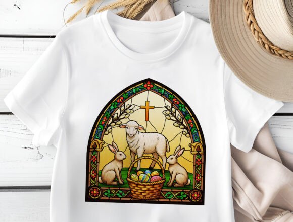 Download Easter Sublimation, Stained Glass Easter - Sublimation Collection