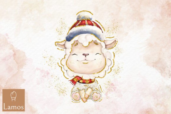 Download Hello Winter Happy Sheep Clipart - Clipart Collection
