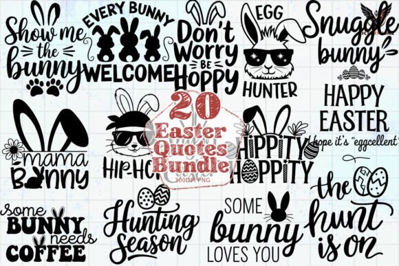Download Easter Quotes Bundle Clipart PNG - Clipart Collection