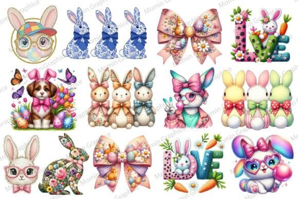 Download Easter Faux Yarn Clipart Bundle Crochet - Clipart Collection